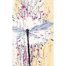 Картина 033 Абстрактна стрекоза 50*25см