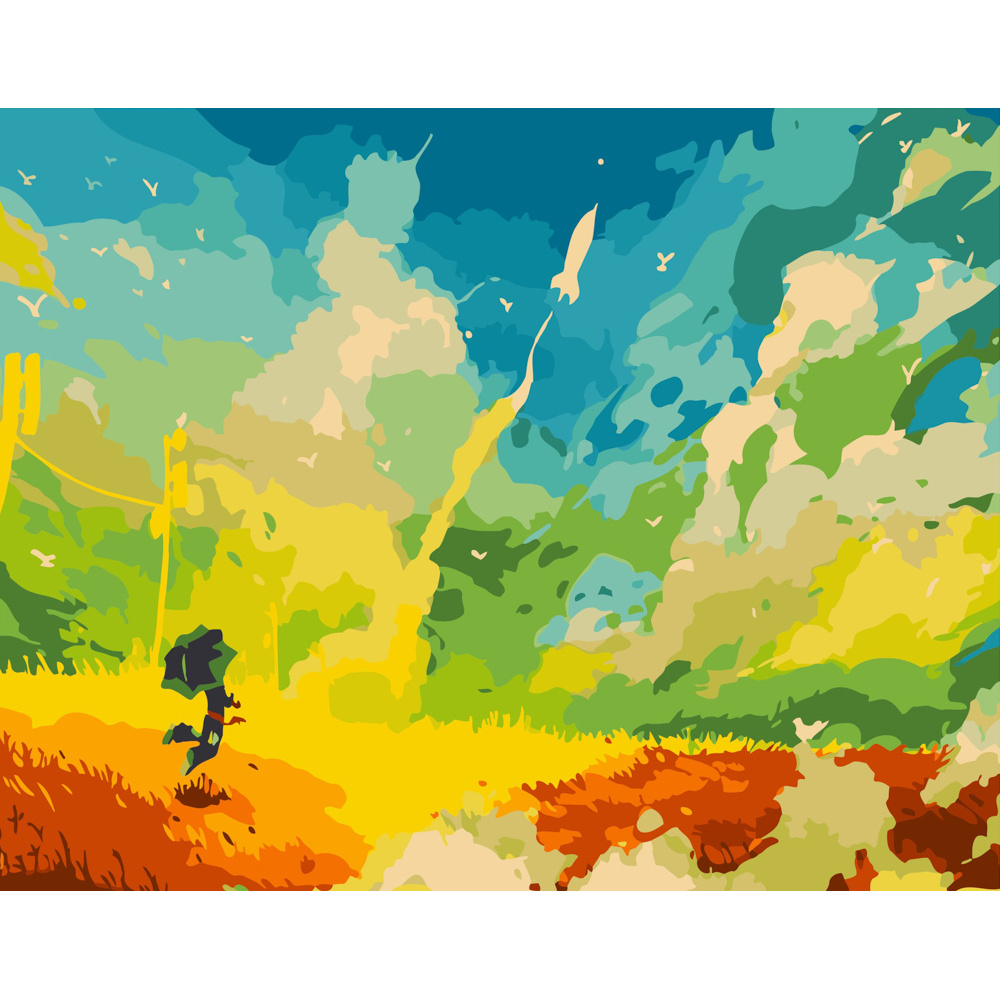 Фото, Відеоогляди картина за номерами strateg преміум мрійливість розміром 40х50 см (gs331)