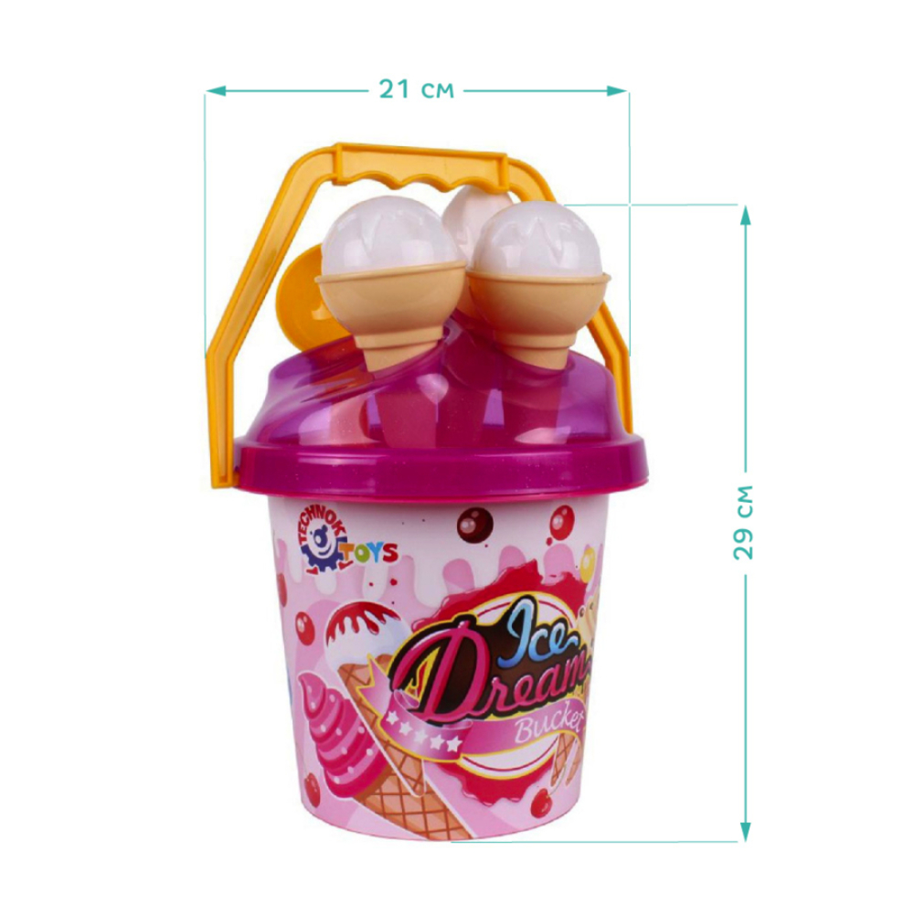 Фото, Видеообзоры ігровий набір для гри з піском технок в асортименті