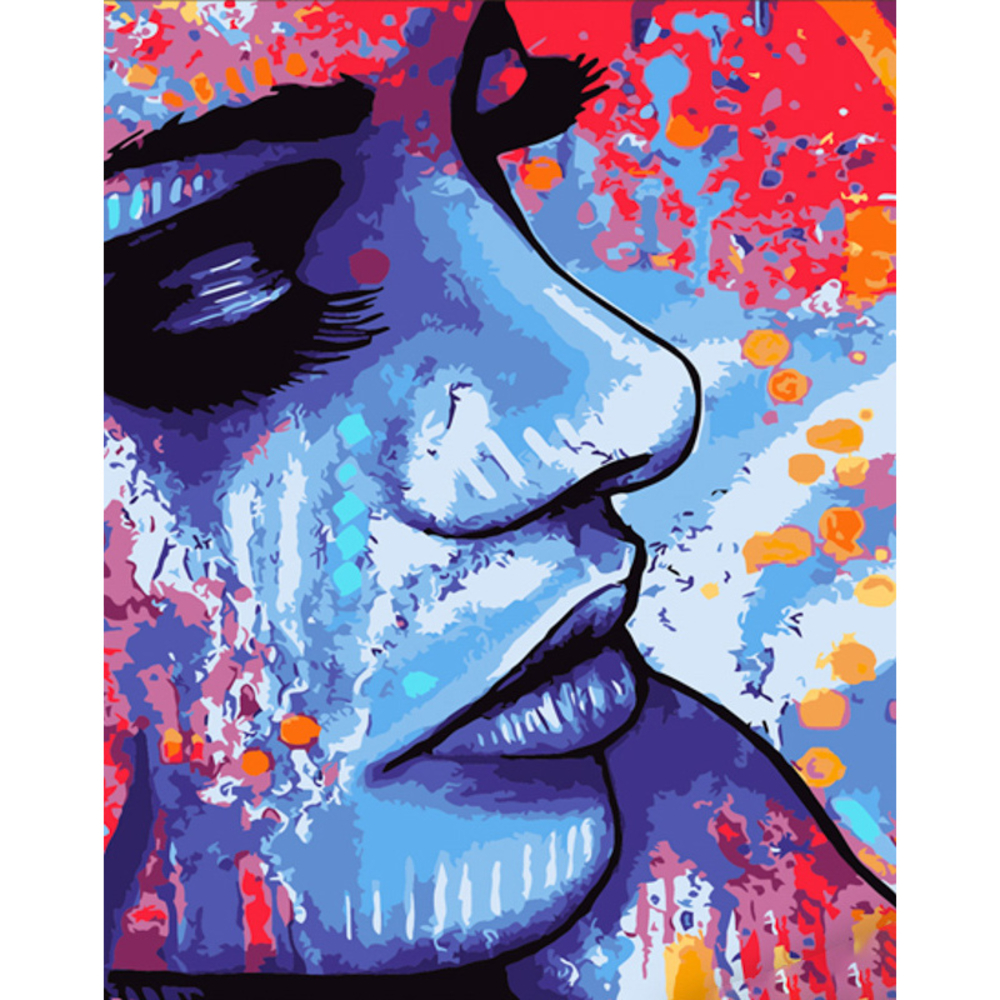 Фото, Відеоогляди картина за номерами strateg преміум кольорова фантазія з лаком розміром 40х50 см (dy385)