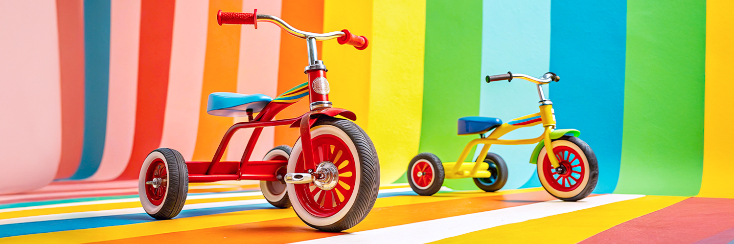 Біговели у DiRo: перший транспорт для вашої дитини