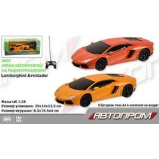 УКР.Машина на бат р/у 8809 АВТОПРОМ Lamborgini  LP 700