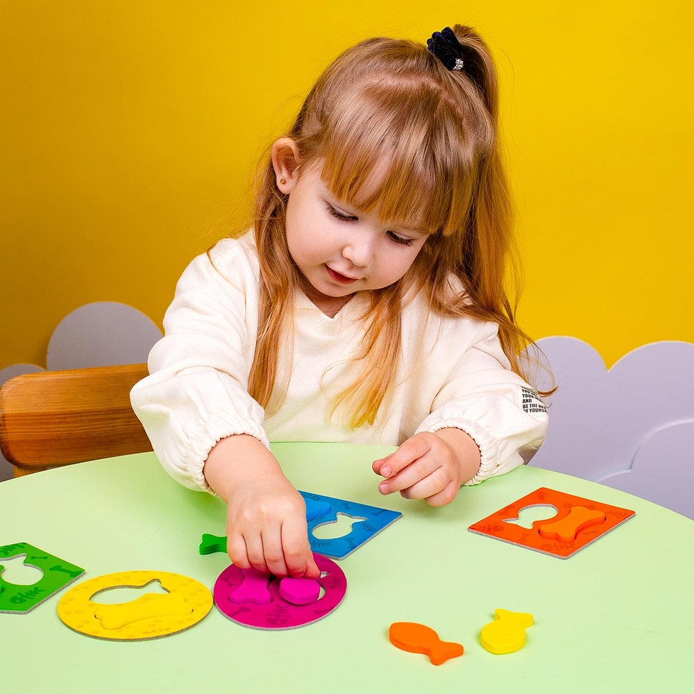 Фото, Відеоогляди гра-сортер «нагодуй пухнастиків» zb2002-07