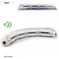 Потяг 759-P (24шт/2) звук, под слюдой 80*12*10см