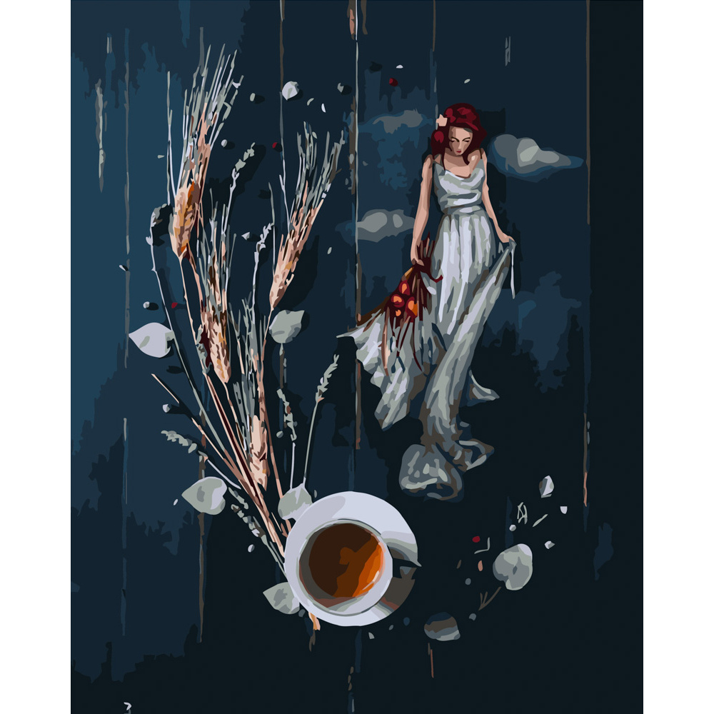 Фото, Видеообзоры картина за номерами strateg преміум богиня врожаю розміром 40х50 см (gs344)