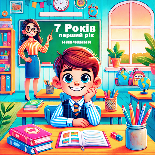 6–7 років: Перший рік навчання
