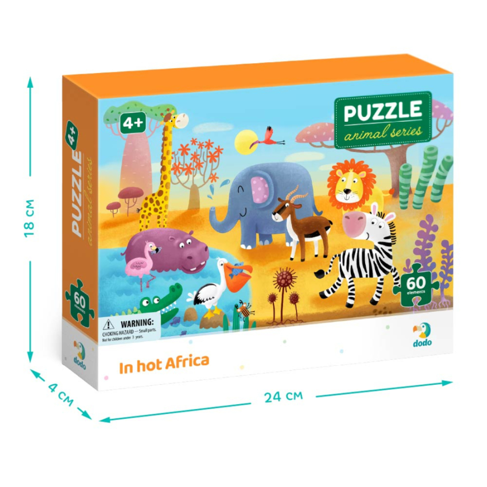 Фото, Відеоогляди пазл dodo спекотна африка