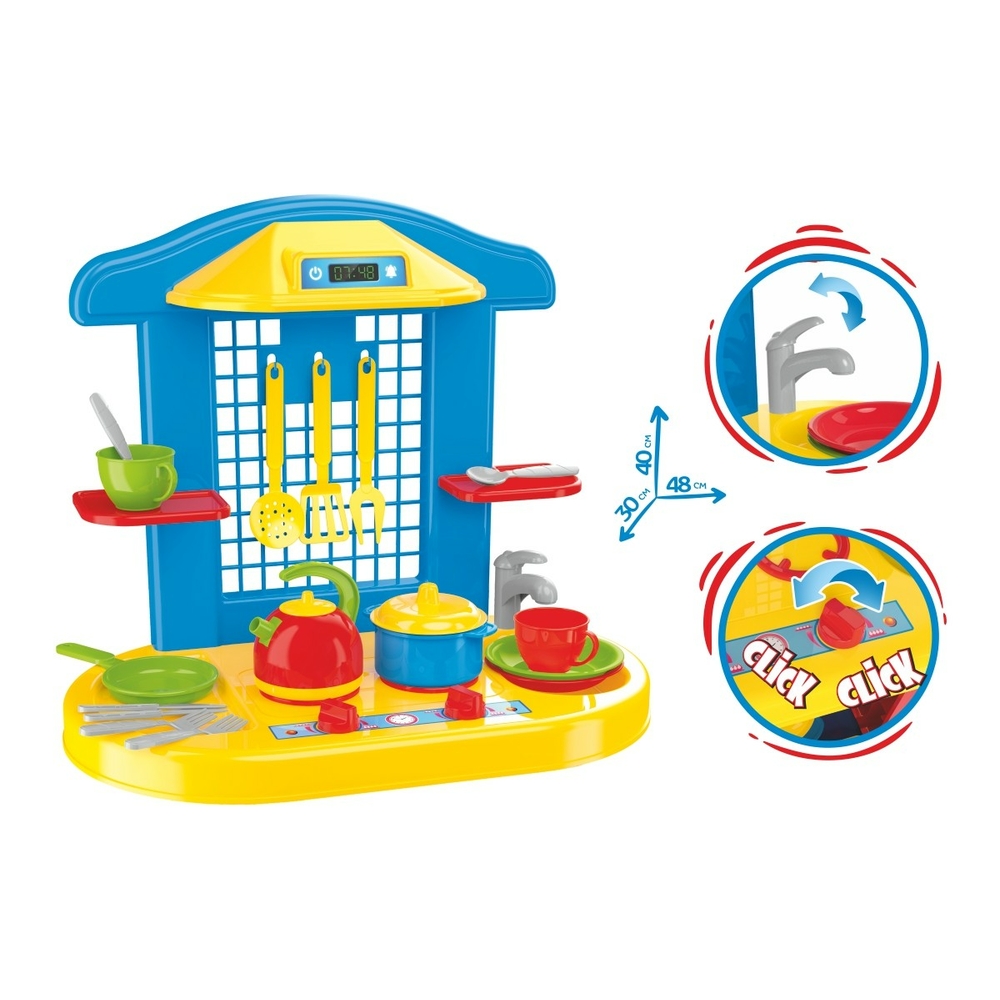 Фото, Видеообзоры іграшка "кухня 2 технок", арт.2117