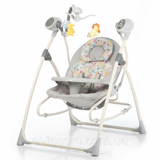 Колискова-качели CARRELLO Nanny 3в1 CRL-0005 Green Zigzag /1/ MOQ
