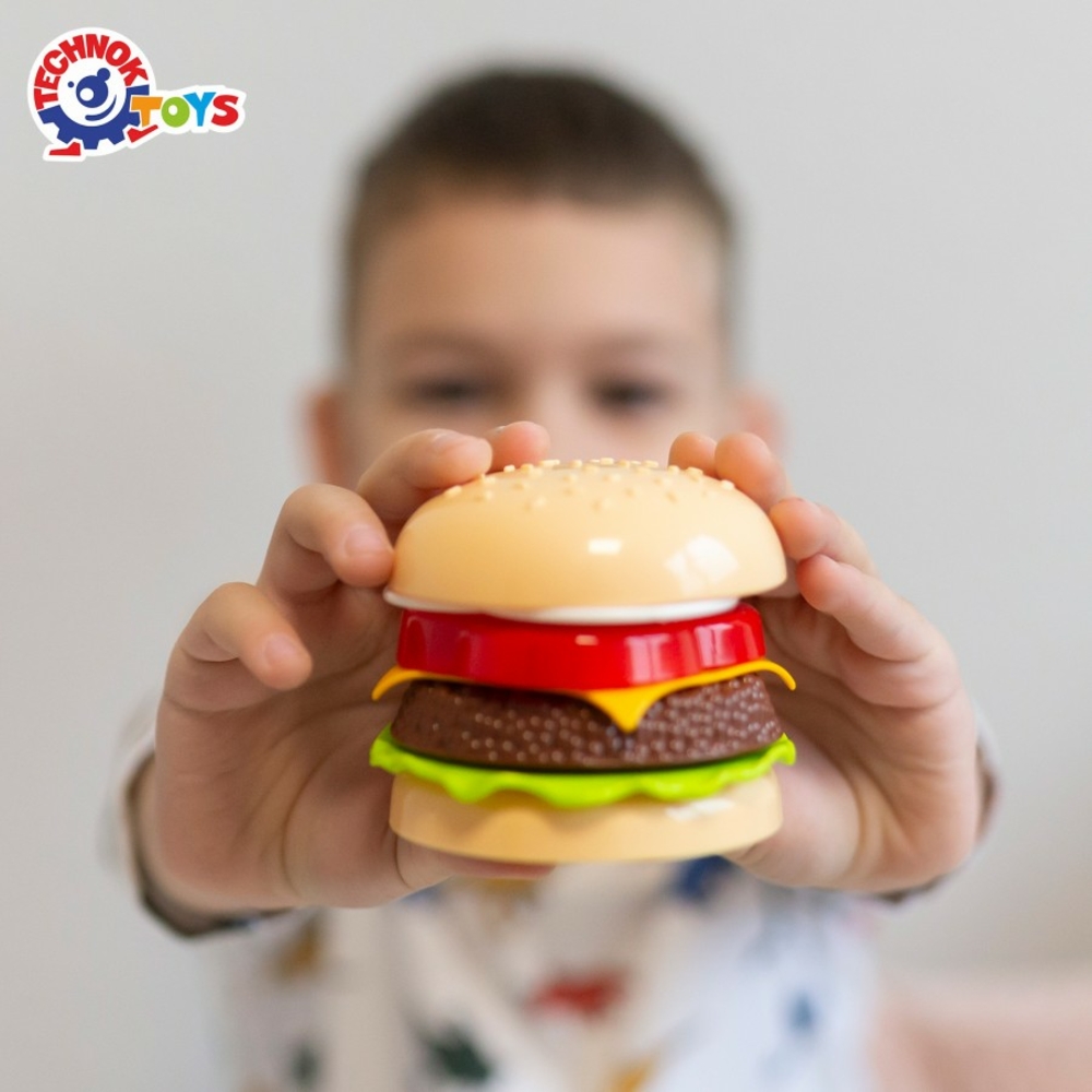 Фото, Видеообзоры іграшка "пірамідка гамбургер технок", арт.8690