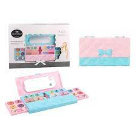 Косметика 9156 (24шт) 2 яруси, тіні, пензлики, помада, 2 кольори в кор.