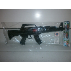 Автомат M4-5 (240шт) трещетка, в кульке, 38-14см