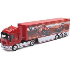 Грузовик 15743 IVECO STRALIS DUCATI метал. 1:43 кор. /24/