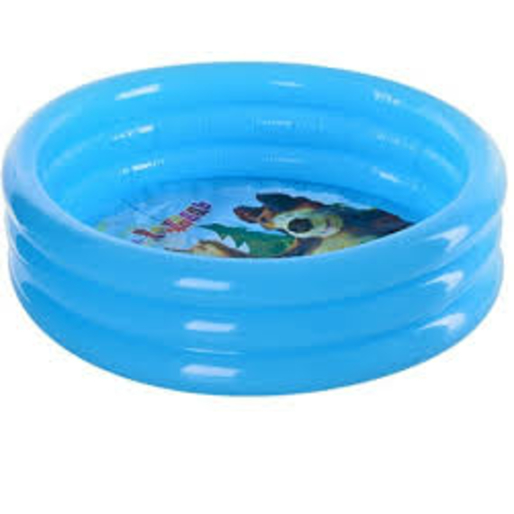 Басейн MM 0044 (24шт) ММ, 74-22см, зливний клапан, 3 надувні камери, ПВХ, в кульку,21-22,5-3см