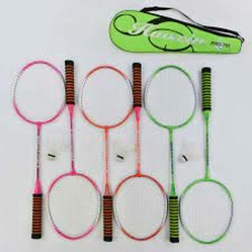 Бадмінтон С34535 (50) 3 кольори, воланчик EVA, у чохлі