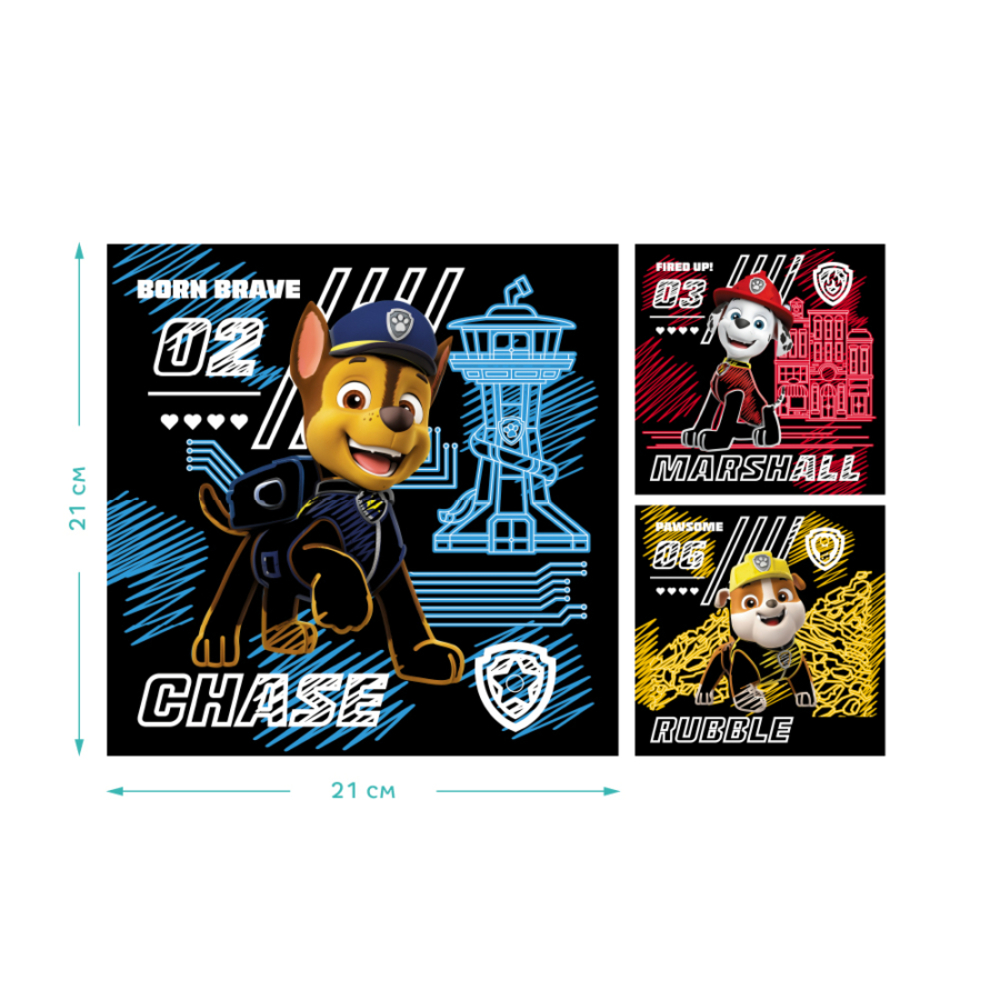 Фото, Видеообзоры набір гравюр dodo paw patrol друзі