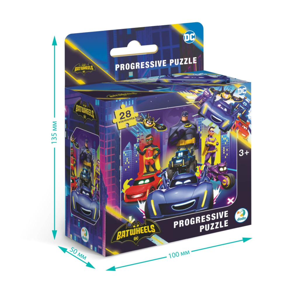 Фото, Видеообзоры пазл dodo batwheels скликаю всіх бетмобілістів