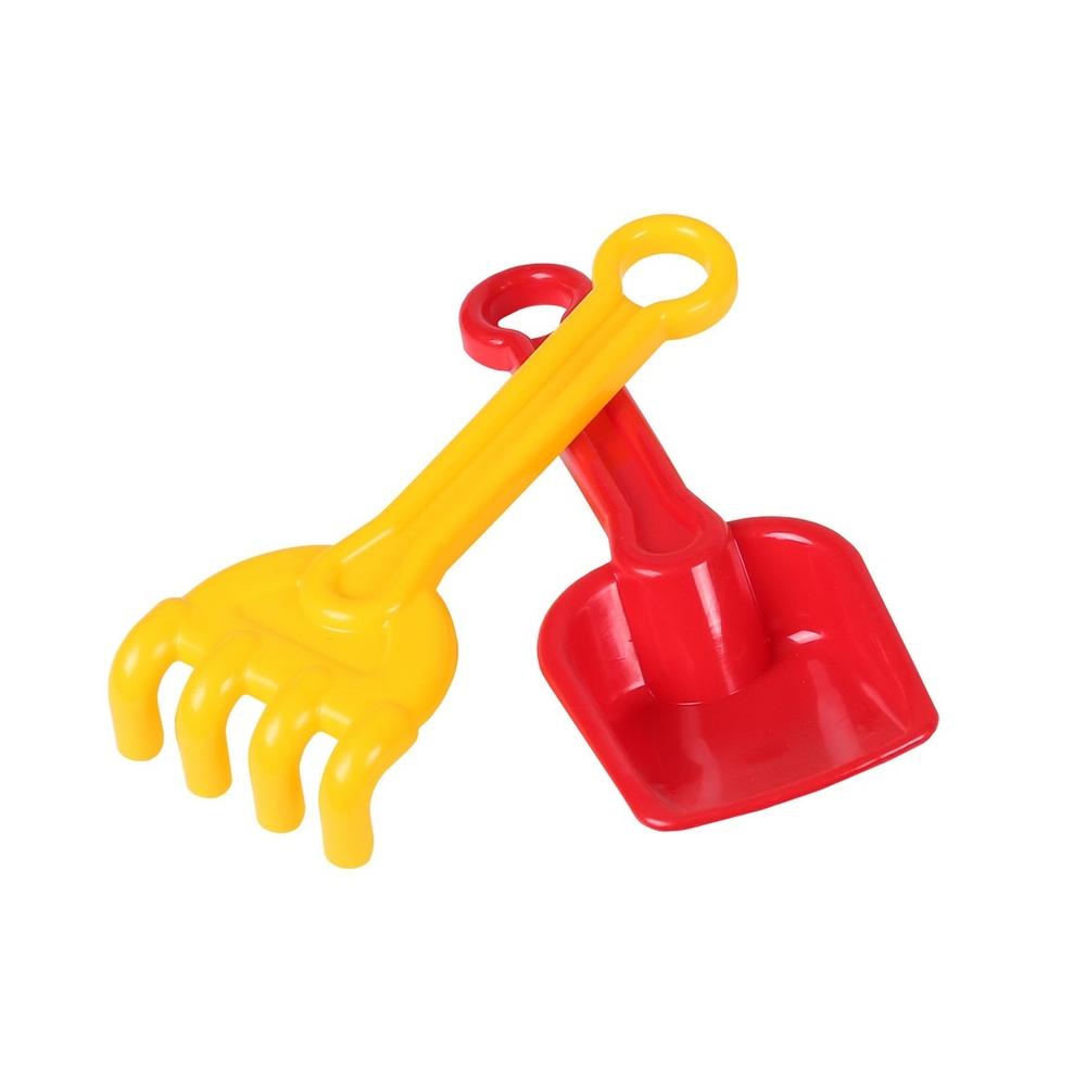 Фото, Відеоогляди іграшка набір "лопатка + грабельки б технок", арт.1363