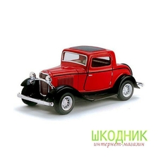 Машинка металева KINSMART KT 5332 W (96шт) інер-я, 1:34 FORD 3-WINDOW COUPE, в коробці