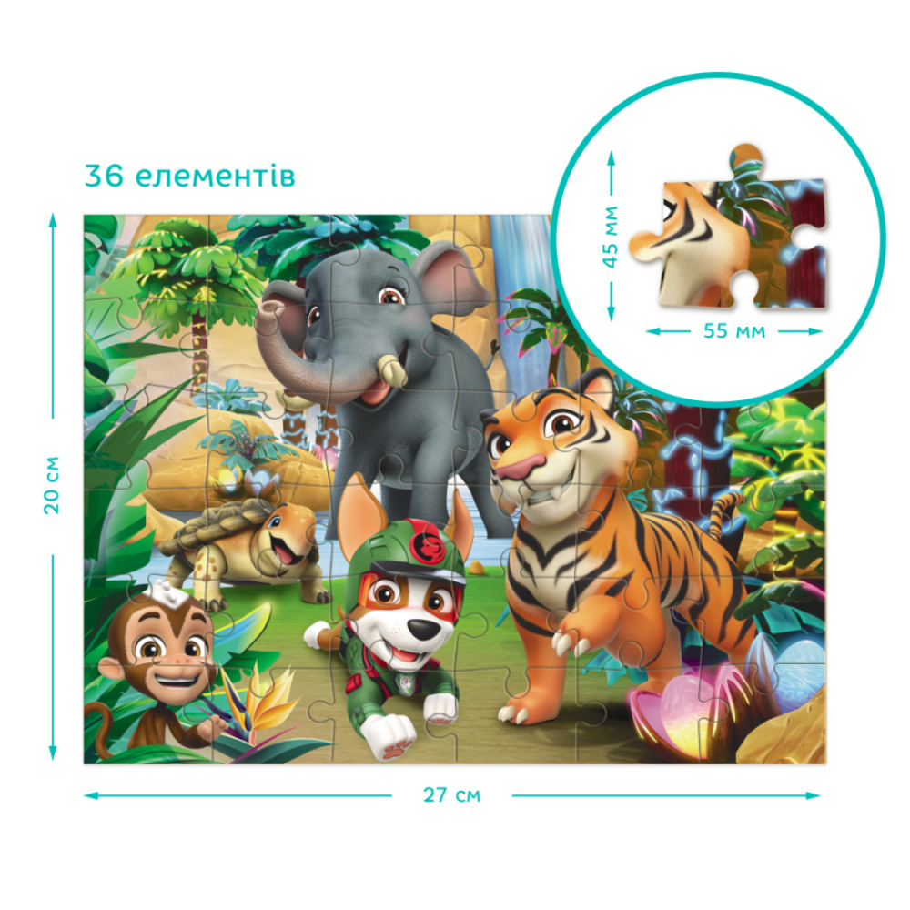 Фото, Видеообзоры пазл dodo paw patrol пригоди у джунглях