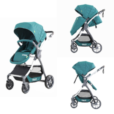Коляска прогулянкова Tilly Cross T-171 Green льон +дощовик