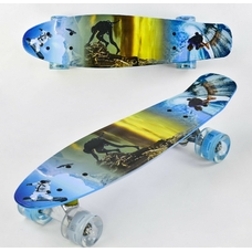 Скейт F 3270 Best Board дошка=55см,колеса PU, світяться,d=6см