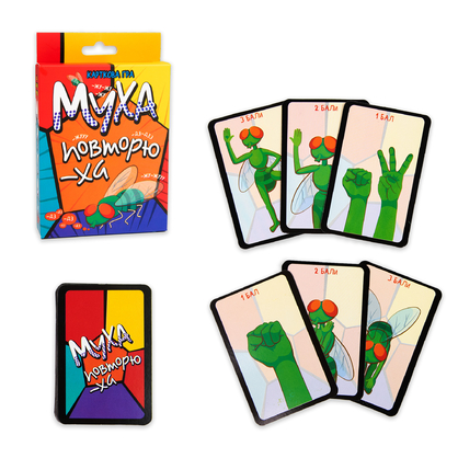 Фото, Відеоогляди настільна гра strateg муха-повторюха українською мовою (30380)