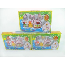 Карусель 2831/-2833 (36шт)3 вида,муз.,механ.,в кор. 39,5*28*5,5см