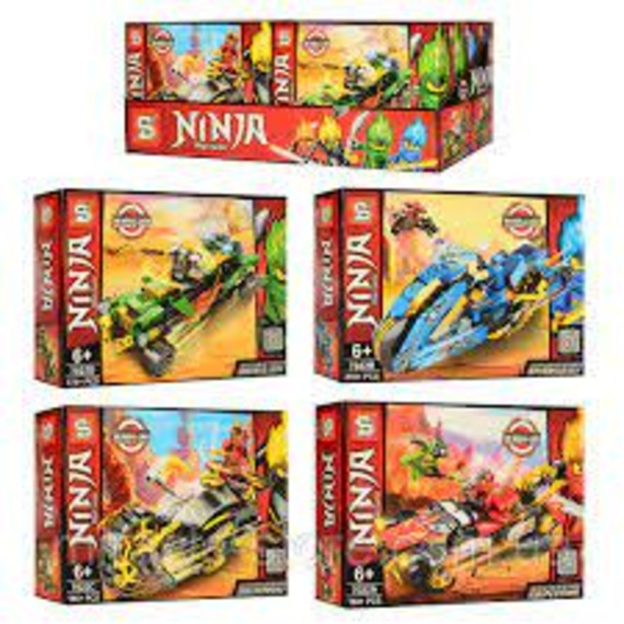 Конструктор MG1095A (30/2) 8штук, в блоці, герої, 4в1