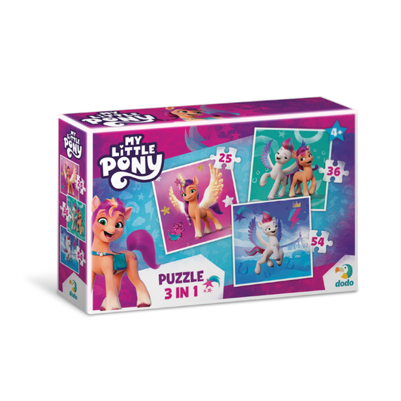 Пазл 3в1 Dodo My Little Pony Зіпп та Санні