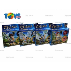 Конструктор CHIMA TD1002-A43 воины 4в.кор.17,3*16,1*2,5 ш.к./240/