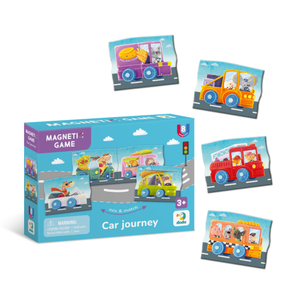 Фото, Видеообзоры магнітна гра dodo автомобільна подорож