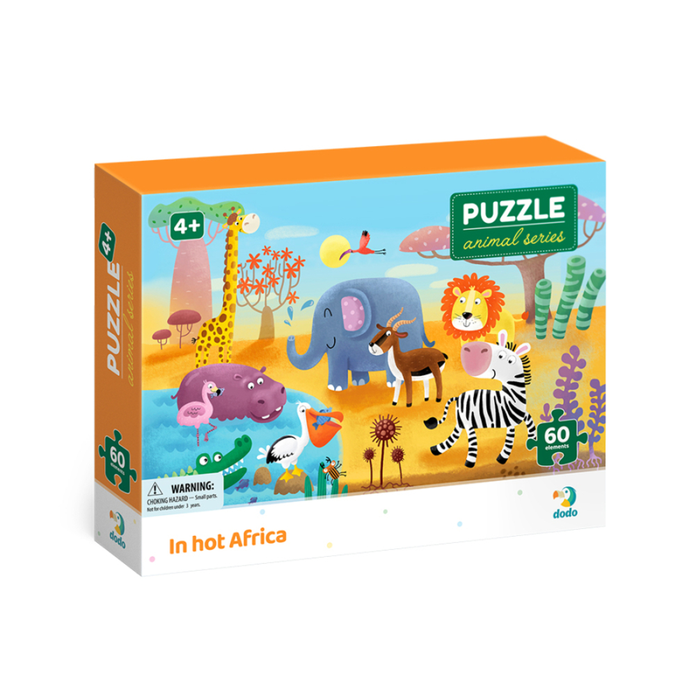 Фото, Відеоогляди пазл dodo спекотна африка