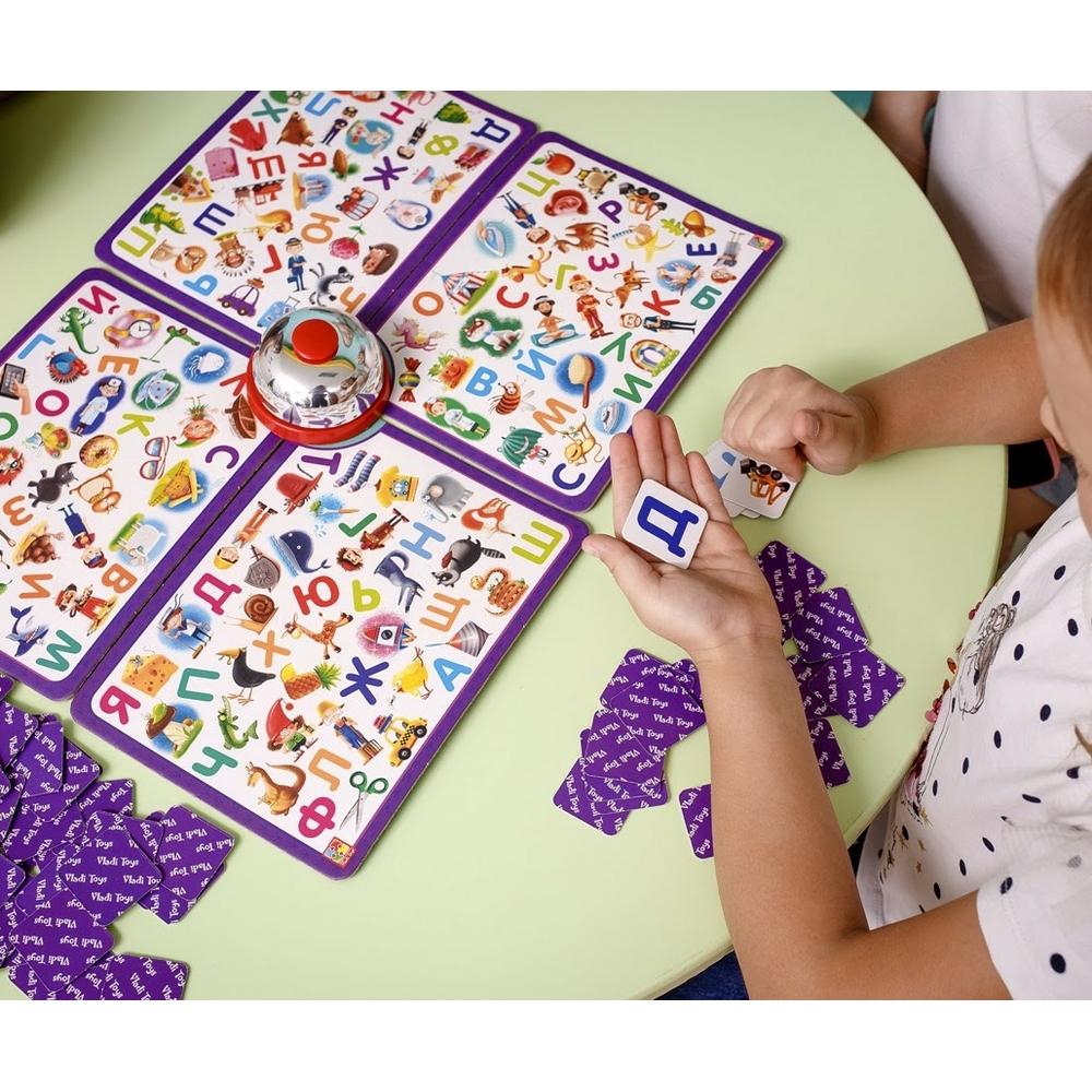 Фото, Відеоогляди гра зі дзвоником «гостре око. абетка» vt8010-14