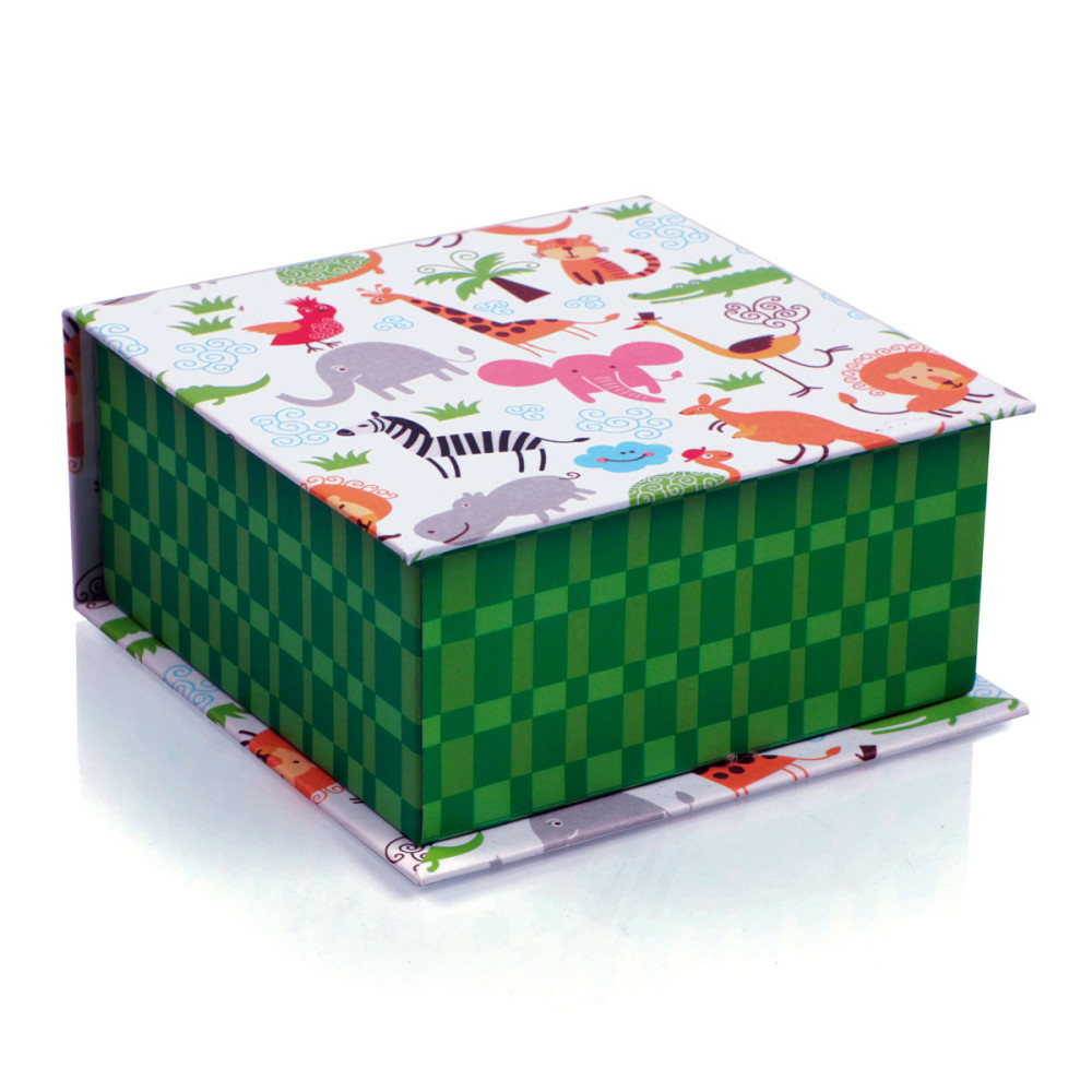 Фото, Видеообзоры картонний бокс з папером для нотаток 90х90мм vt9901-81