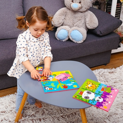 Фото, Видеообзоры м'які пазли «fisher-price. бегемот і зебра» vt1109-04