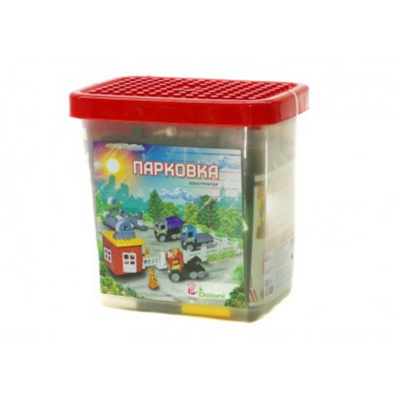 Конструктор "Парковка" 124 деталей в боксе Doloni Toys 013888/11