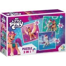 Пазл 200384 My little Pony 3в1