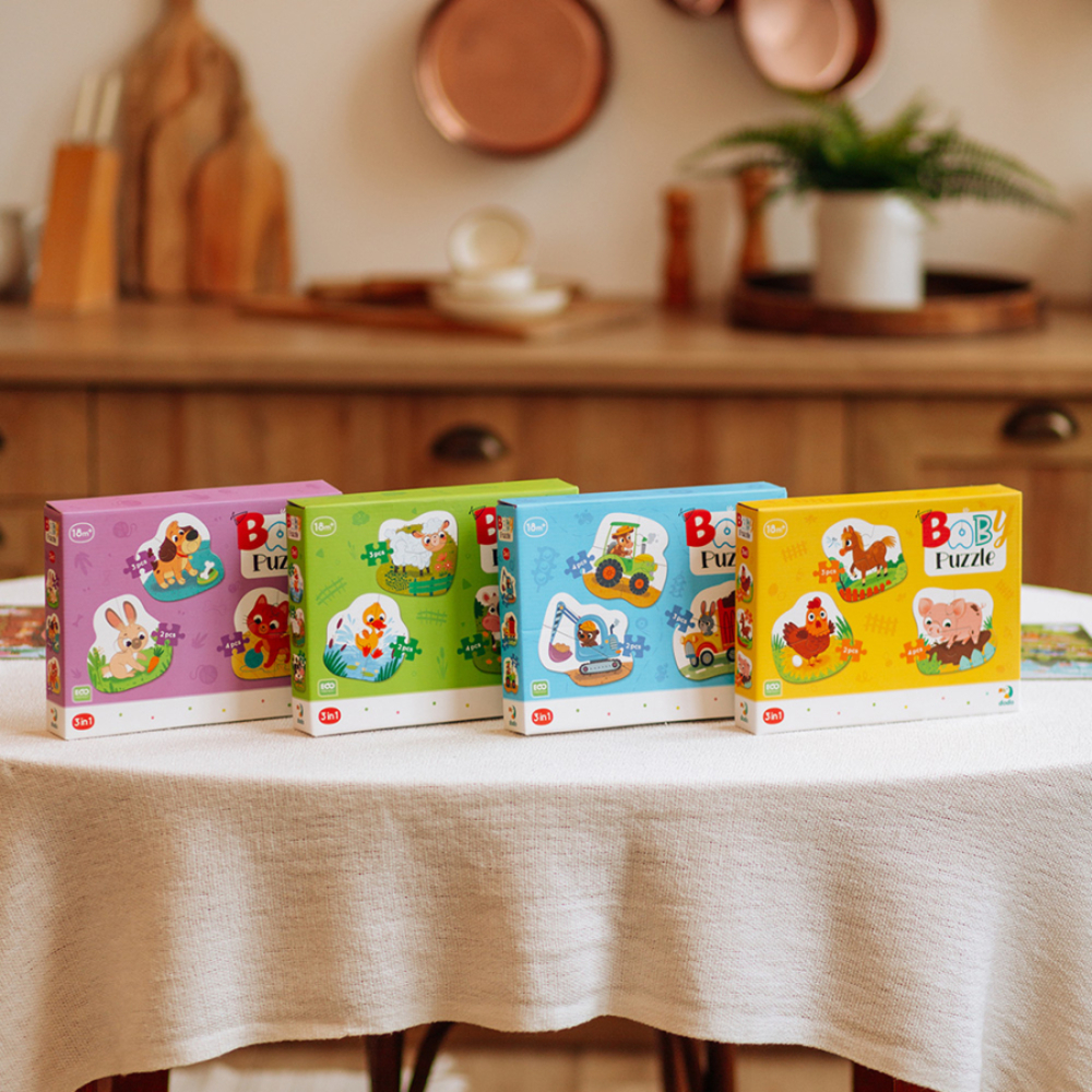 Фото, Видеообзоры пазл 3в1 dodo день на фермі