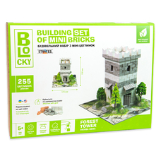 Будівельний набір для творчості з міні-цеглинок BLOCKY Лісова Вежа (31019) Будівельний набір для творчості з міні-цеглинок BLOCKY Лісова Вежа (31019)