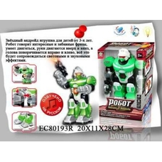 Робот EC80193R (36шт / 2) світло., Звук, рухається, говорить, в кор. 20 * 11 * 28см