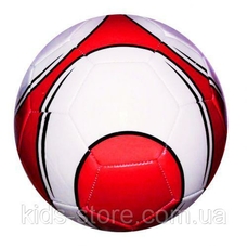 Мяч футбольний BT-FB-0189 PVC Foam 350г 2-х слойный c ниткой 3цв./50/