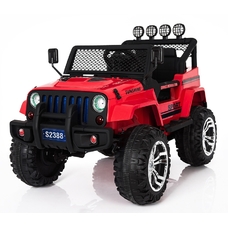 Ел-мобіль T-7811 RED джип на р.у. 12V7AH мотор 2*45W с MP3 116*68*79.5 ш.к. /1/