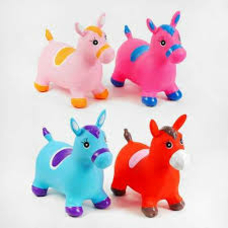 Конячка гумова М02531 (30) 4 кольори