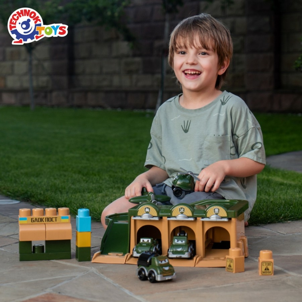 Фото, Відеоогляди іграшка "військовий транспорт технок", арт.9277