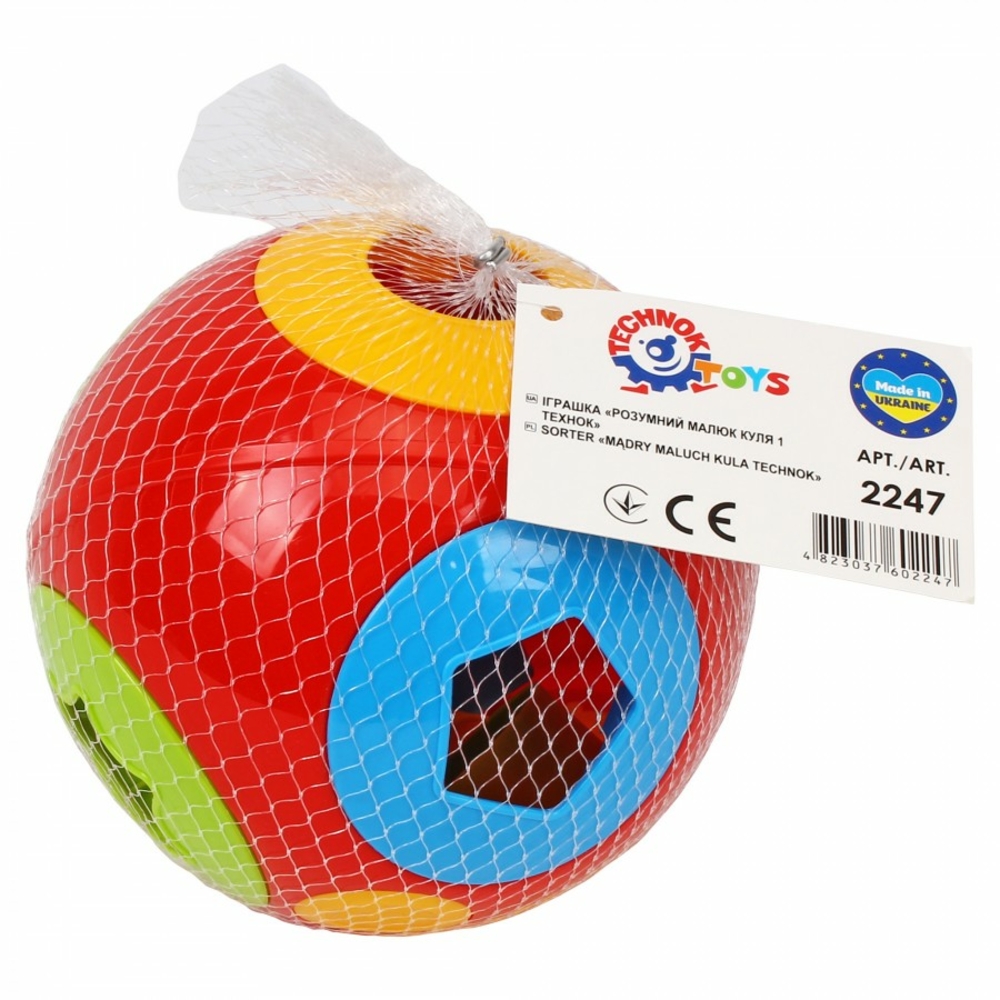 Фото, Відеоогляди іграшка "розумний малюк куля 1 технок", арт.2247