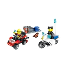 Конструктор Поліцейське переслідування 88 деталей Wange 26015