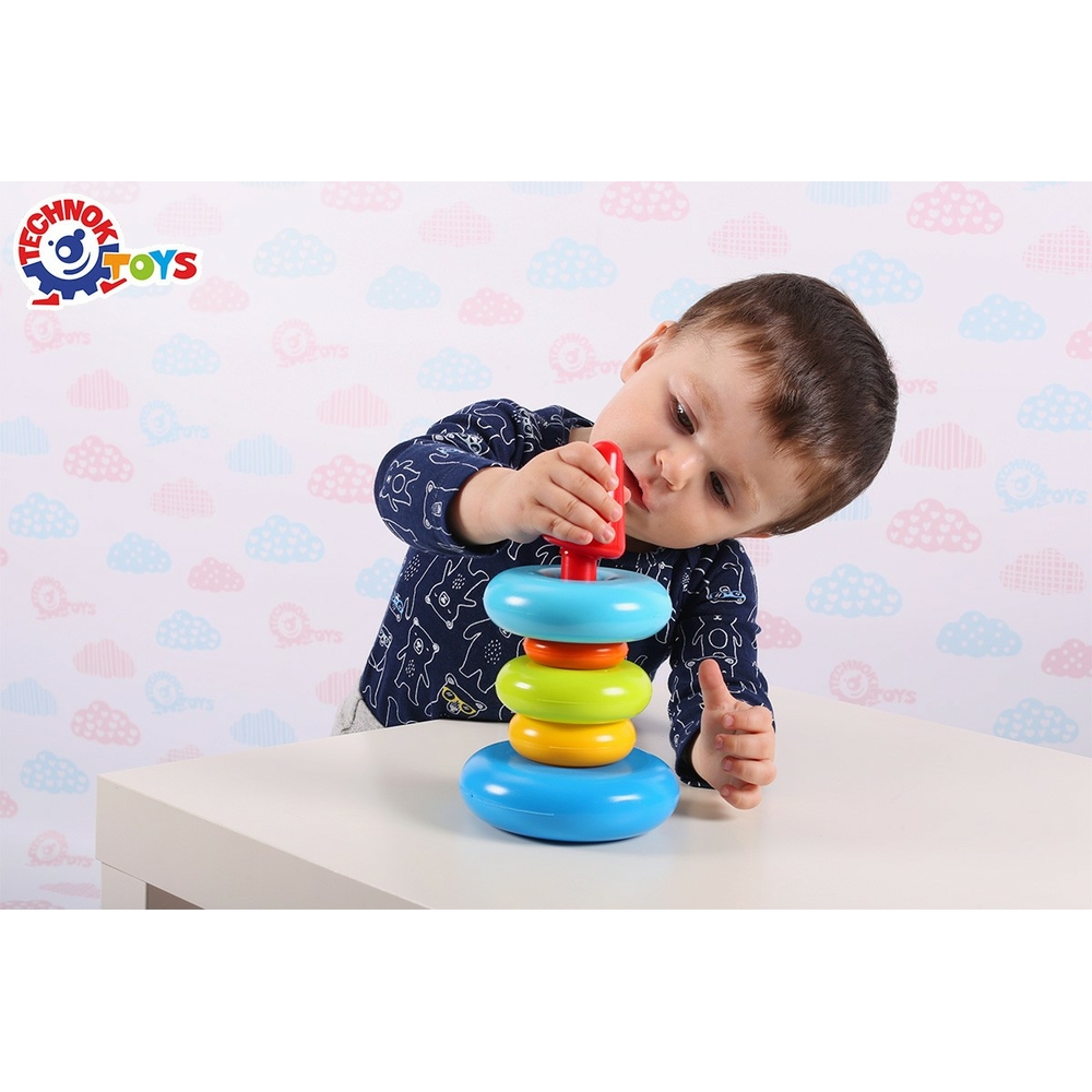 Фото, Відеоогляди іграшка "пірамідка технок", арт.6863