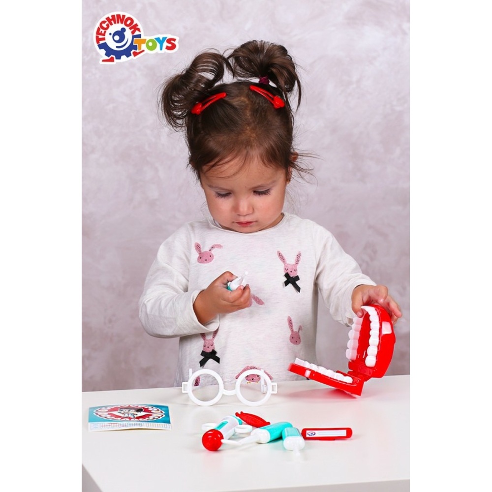 Фото, Видеообзоры іграшка "набір стоматолога технок", арт.6641