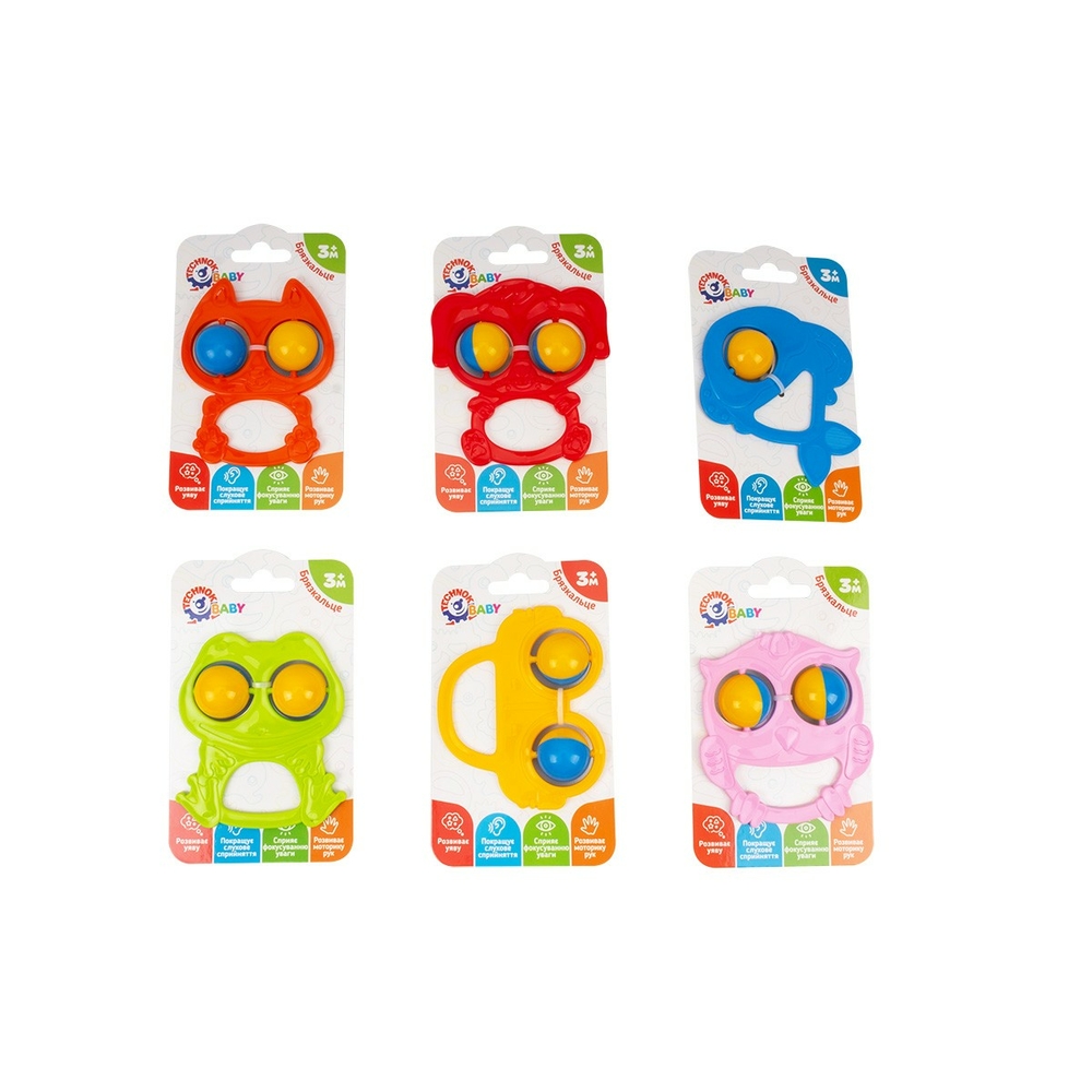 Фото, Відеоогляди іграшка "брязкальце технок", арт.9338